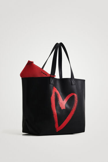 2 in 1 reversible shopping bag | Desigual