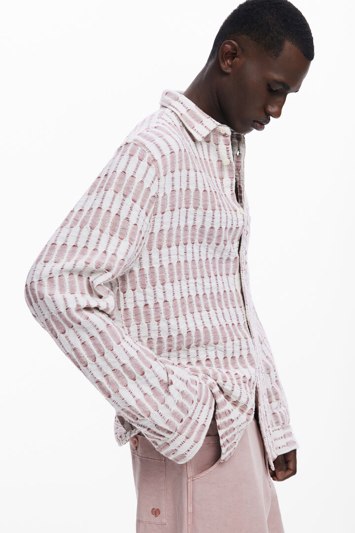 Camisa manga larga calado | Desigual