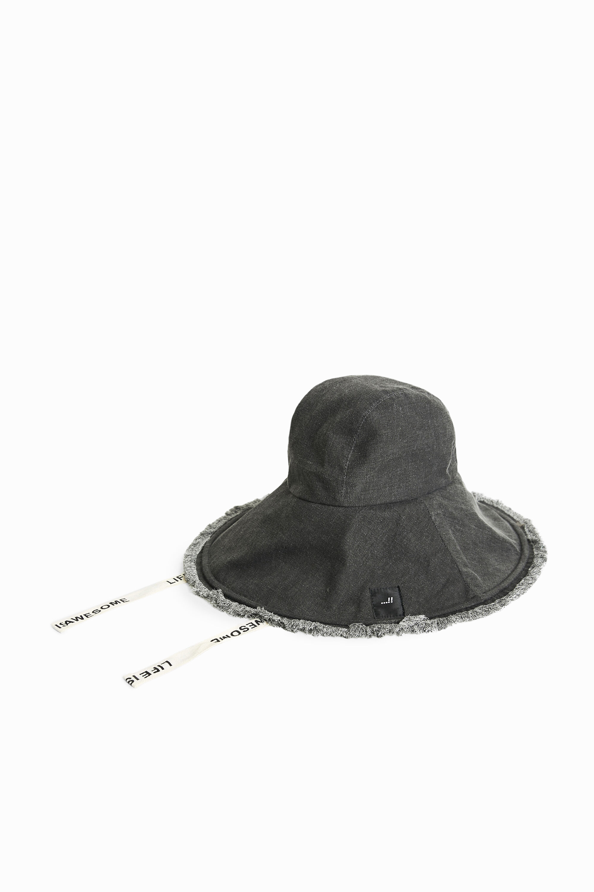 Hut mit breiter Denim-Krempe