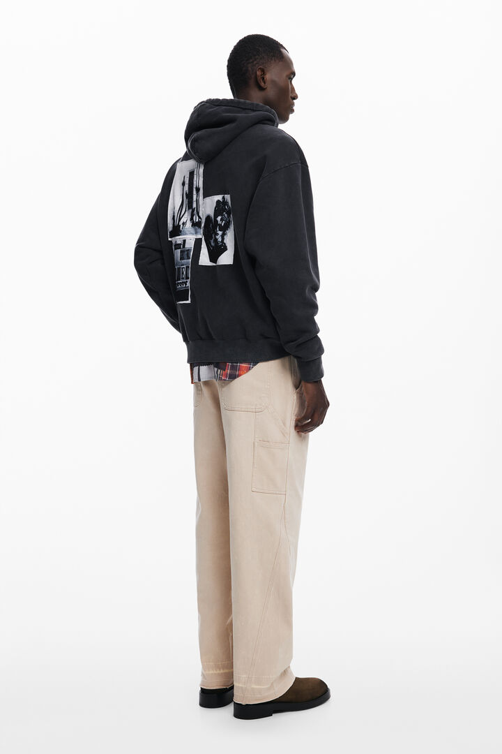 Sweat-shirt collage moteur | Desigual
