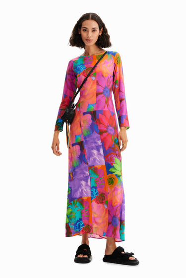 Vestido largo floral | Desigual