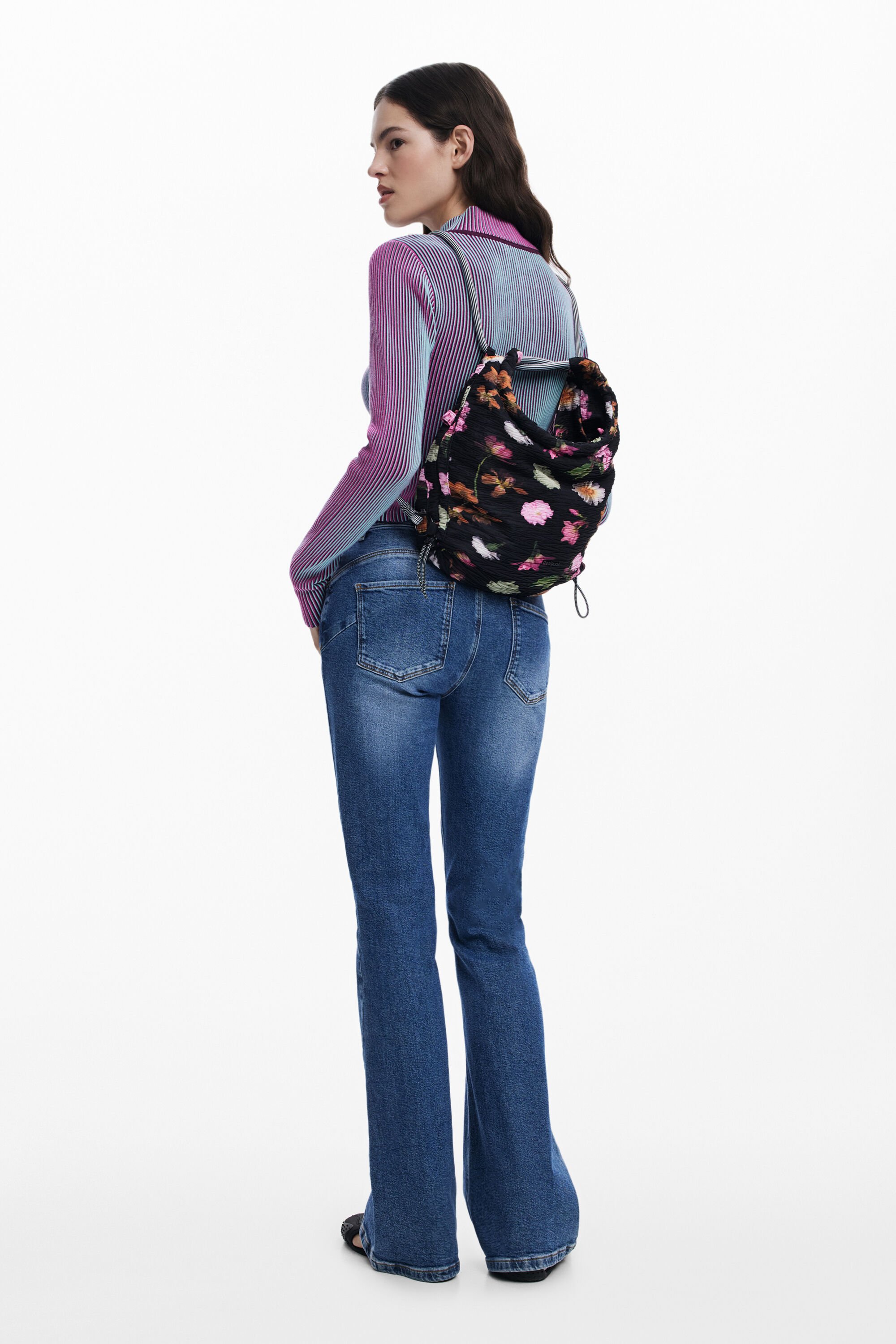 調節可能なショッパーバッグ I Desigual.com