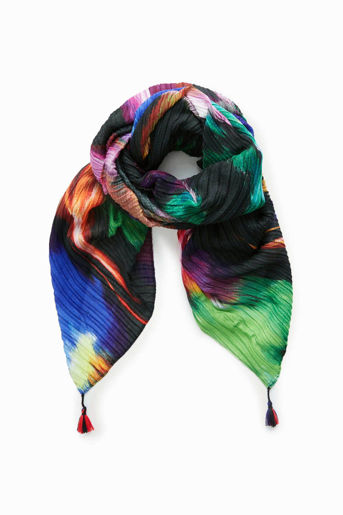Pleated foulard Desigual.com