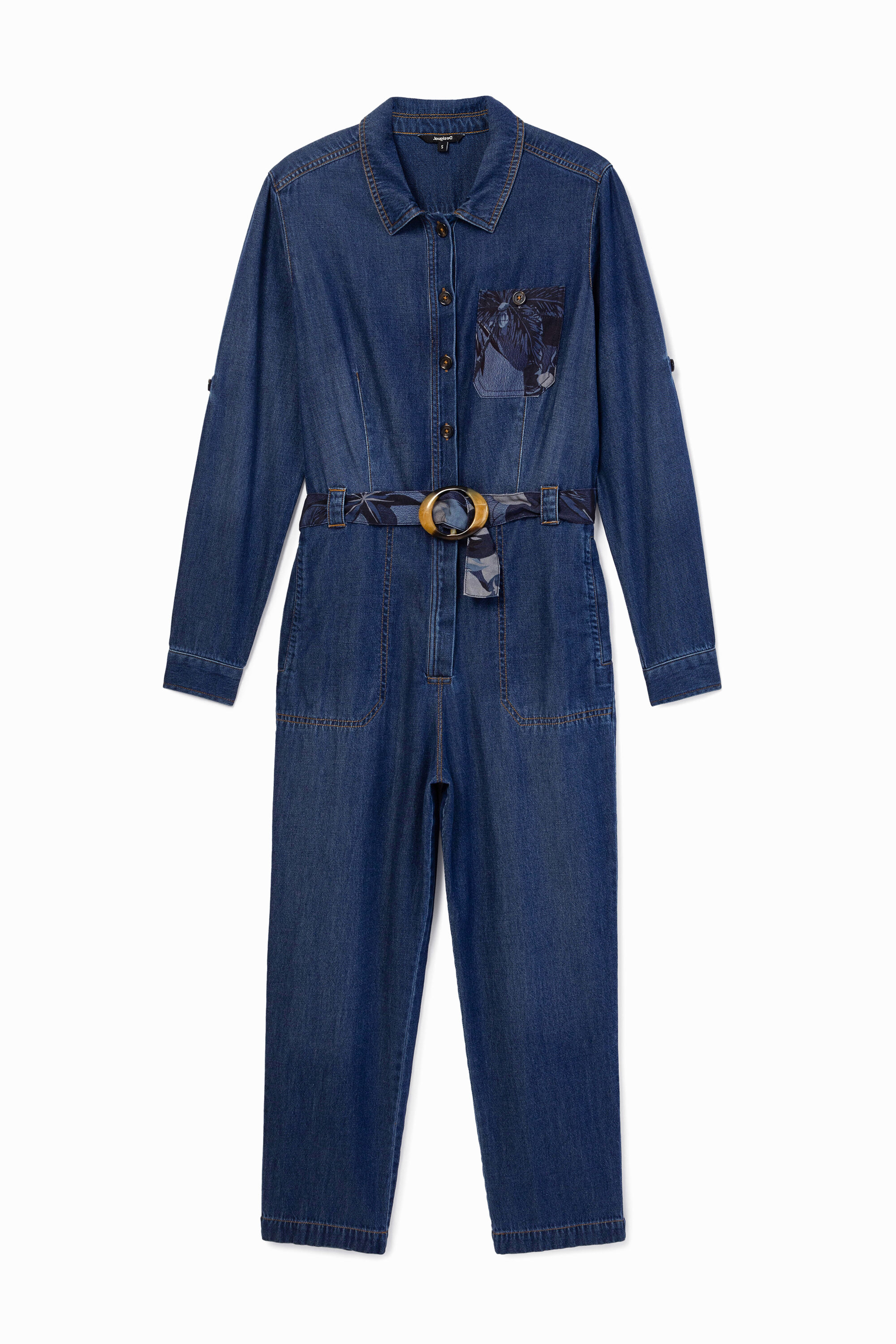 Denim jumper belt