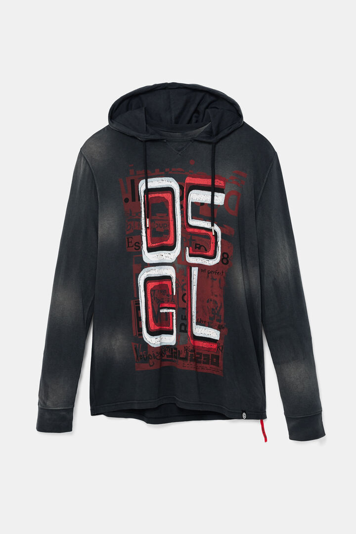 Hooded neck T-shirt | Desigual