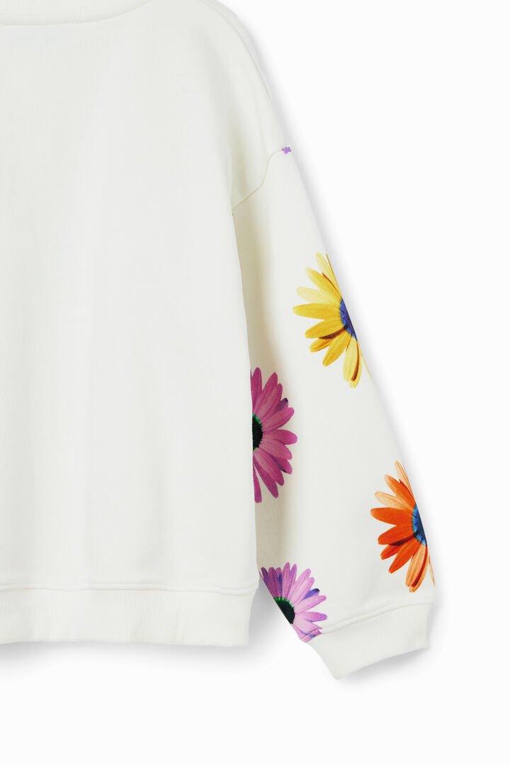 Sudadera oversize margaritas | Desigual