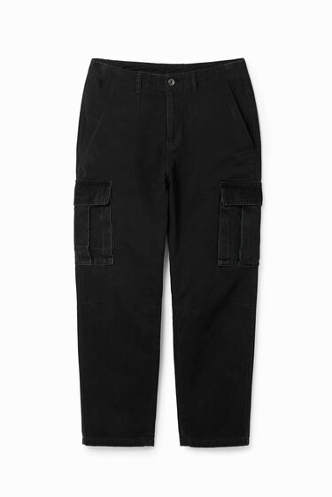 Patchwork cargo trousers | Desigual