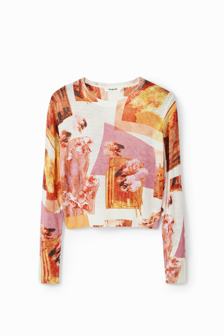 Fine collage pullover | Desigual