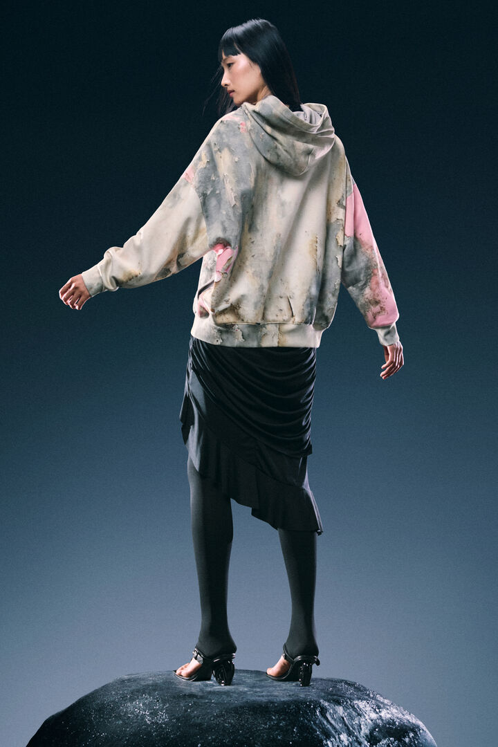 oversized sweatshirt met print
