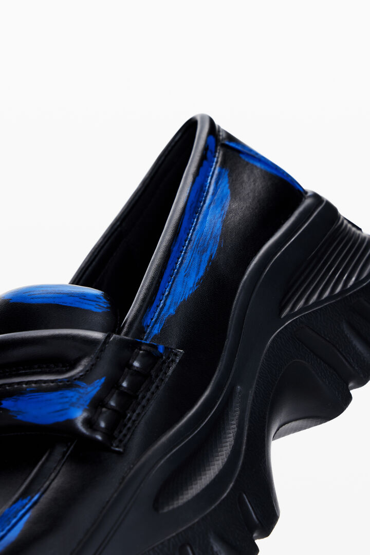 Chunky leather loafers | Desigual