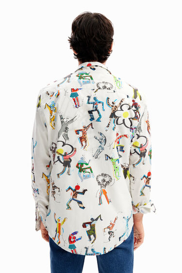 Camisa muñecos bailando | Desigual