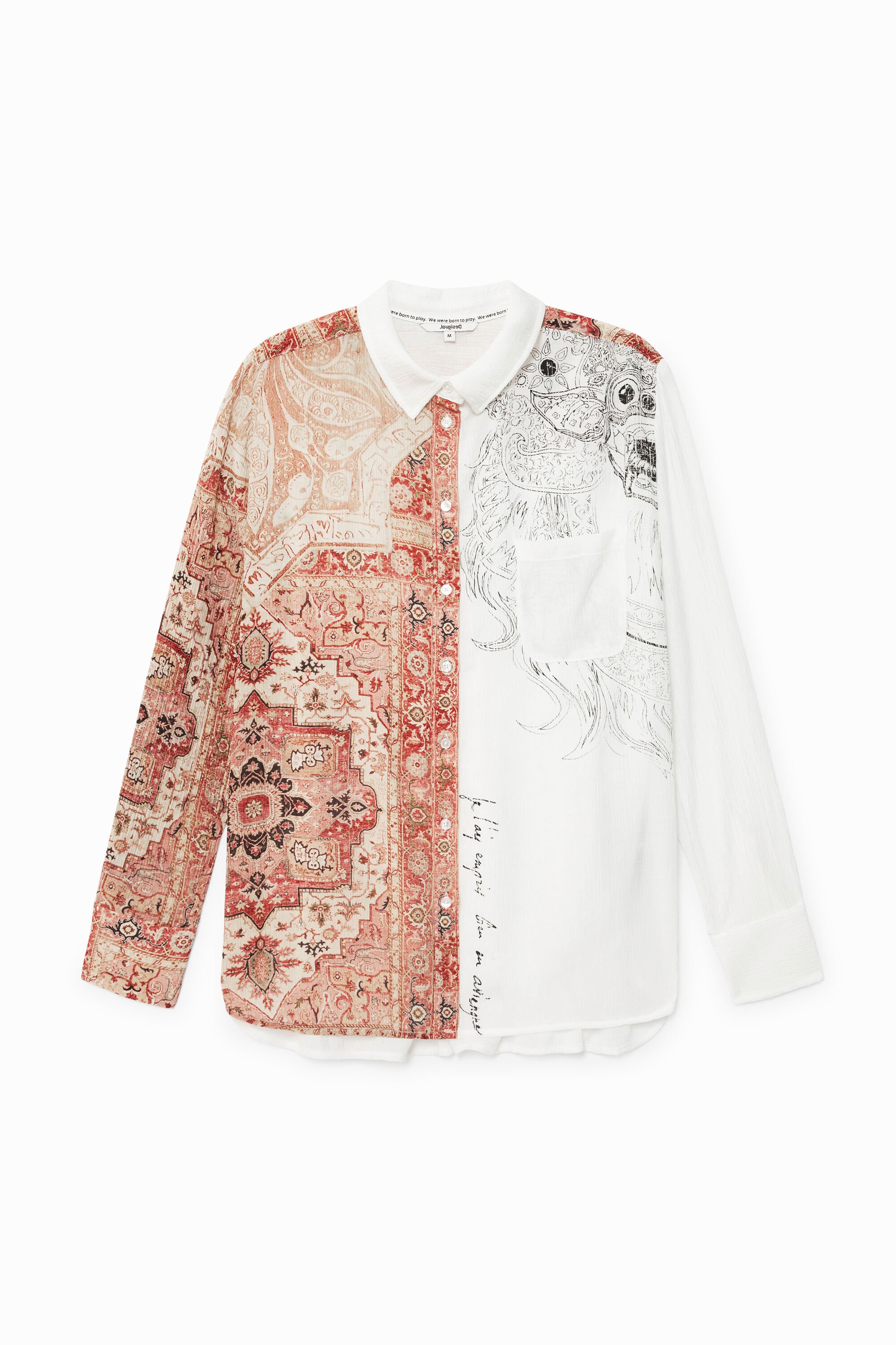 Cheesecloth shirts women's clearance