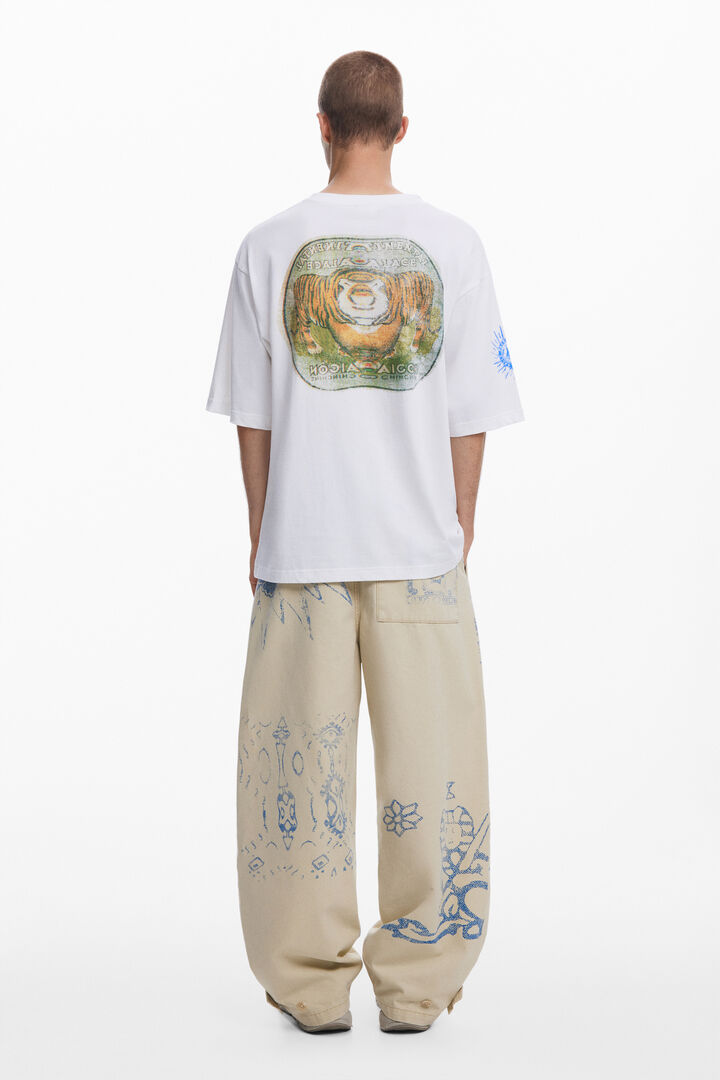 Arty print T-shirt | Desigual