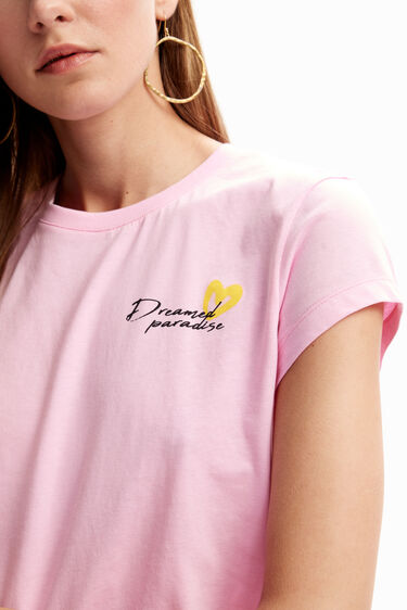 Camiseta mensajes playa | Desigual