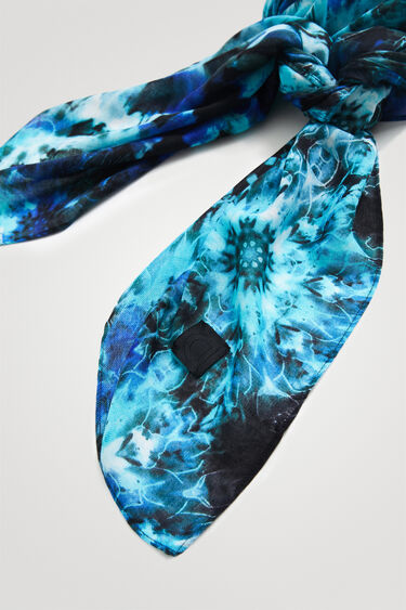 Rectangular bohemian print foulard | Desigual