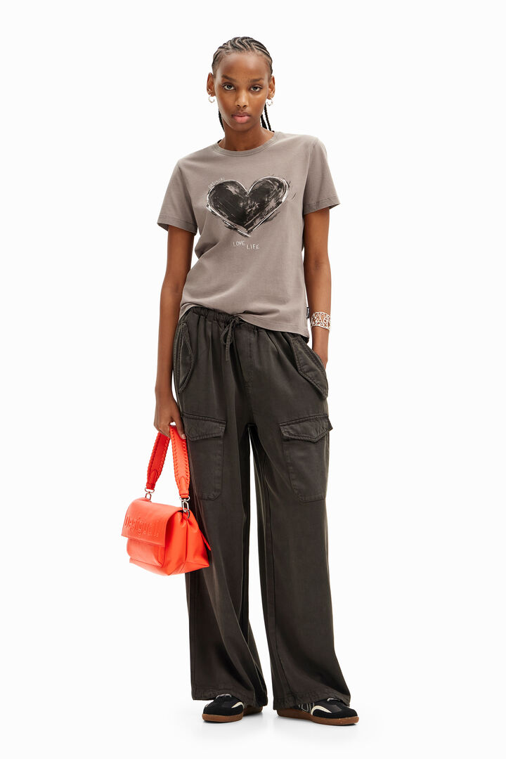 Heart basic T-shirt | Desigual