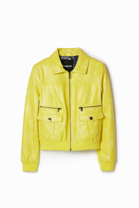 Chaqueta retro bolsillos