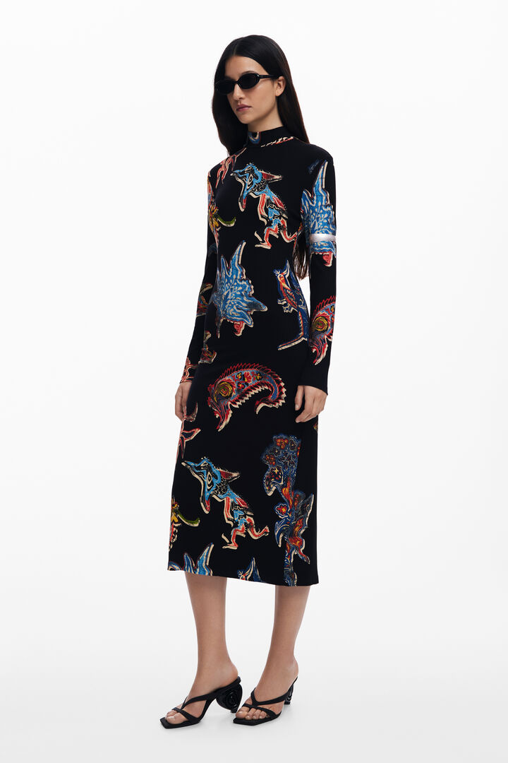 Dress designed by Mr. Christian Lacroix | Desigual