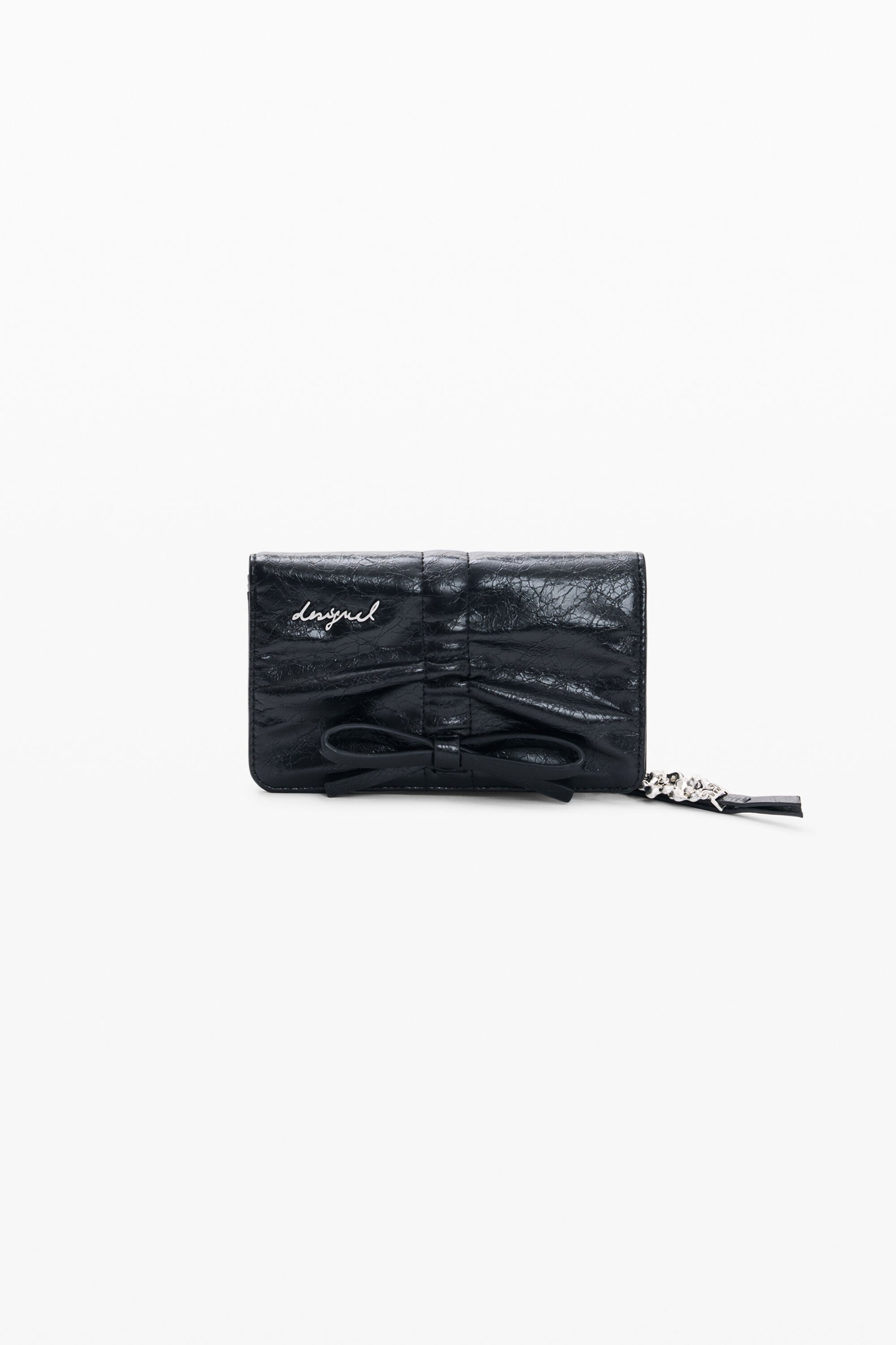Desigual Mulher Preto Carteira Média, Poliuretano, U