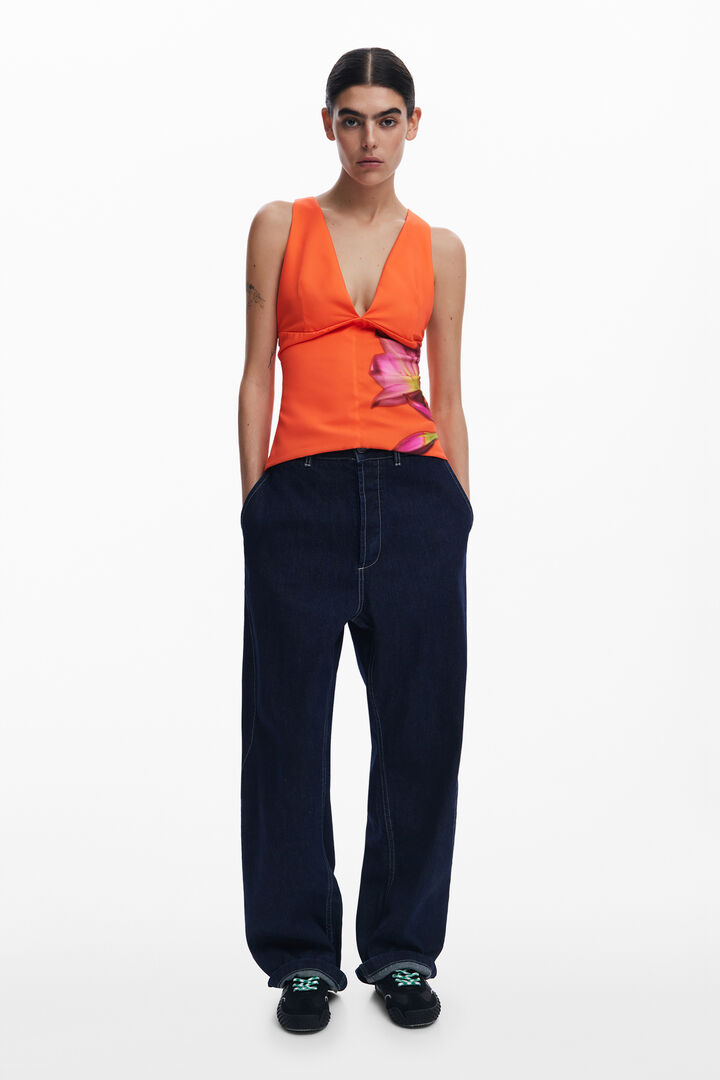 T-shirt fleur | Desigual