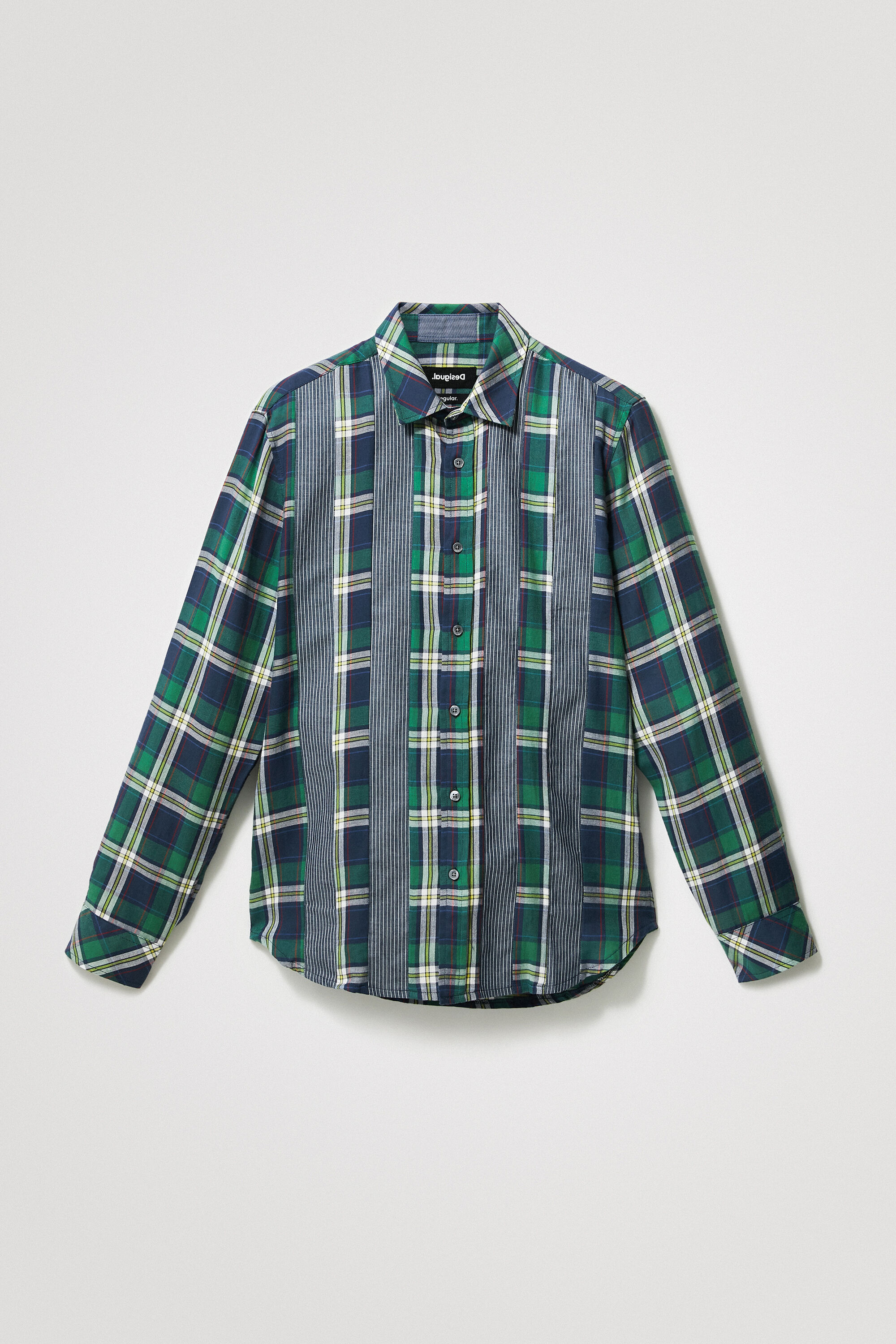 Tartan-Hemd 100% Baumwolle
