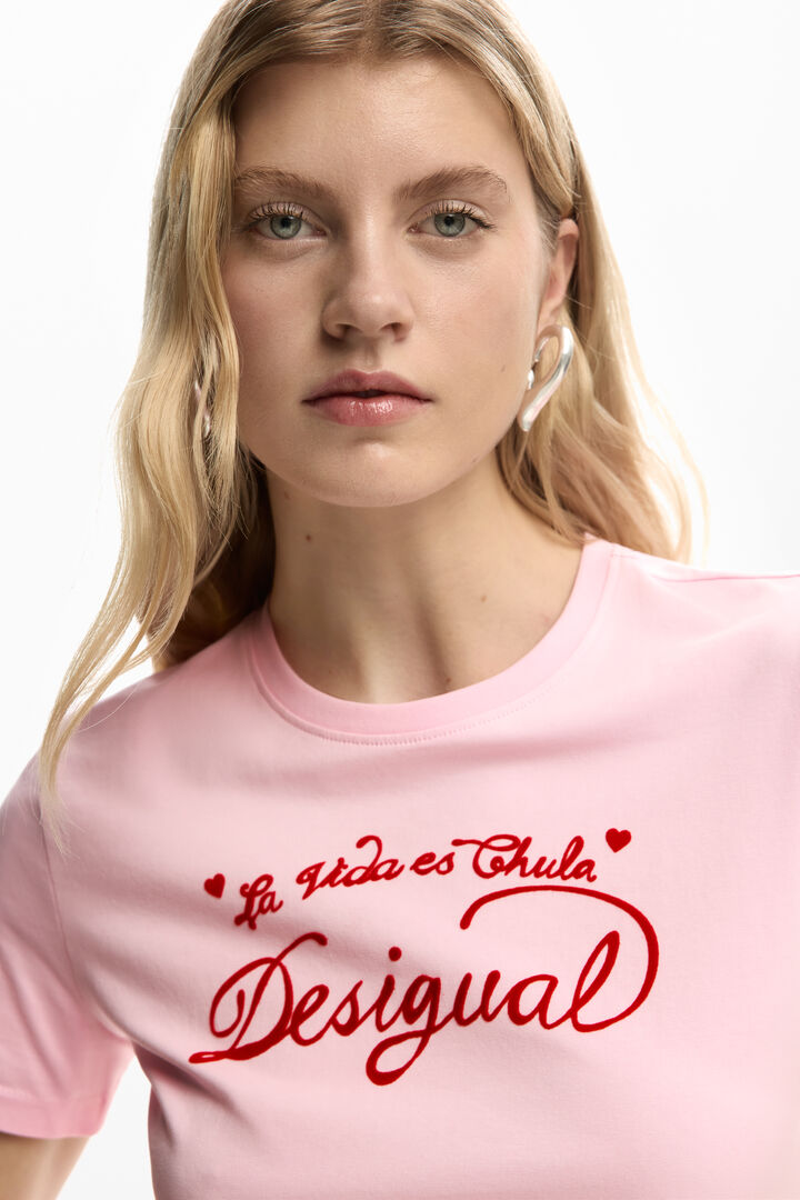 COTTON SHORT-SLEEVE T-SHIRT | Desigual