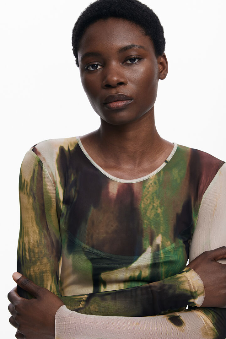 Vestido largo tul | Desigual