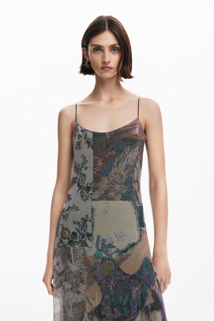 Printed midi dress | Desigual