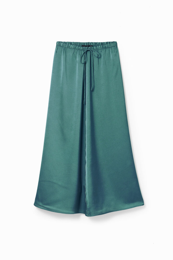 Satin midi skirt | Desigual