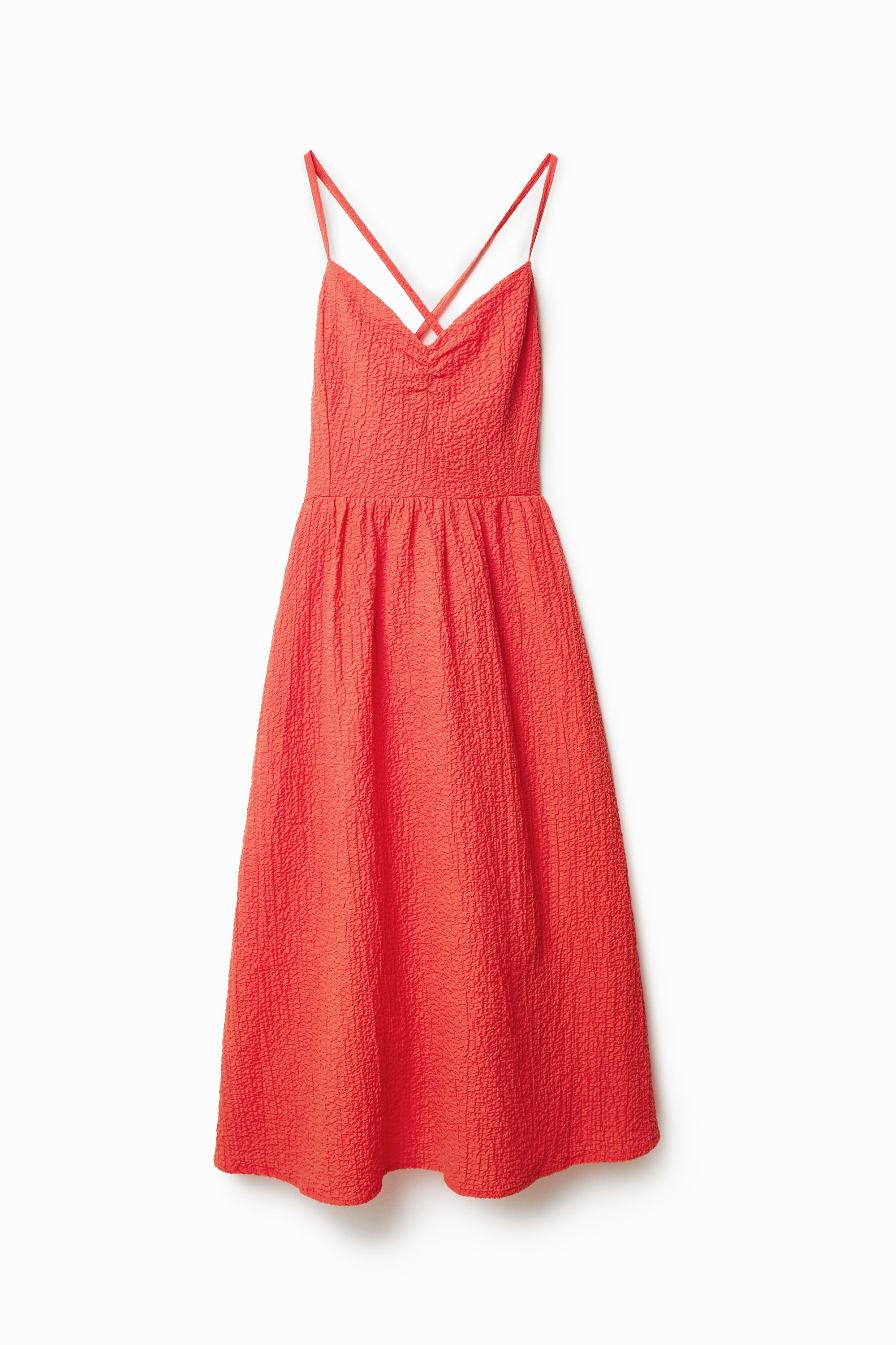 Vestito midi svasato | Desigual.com