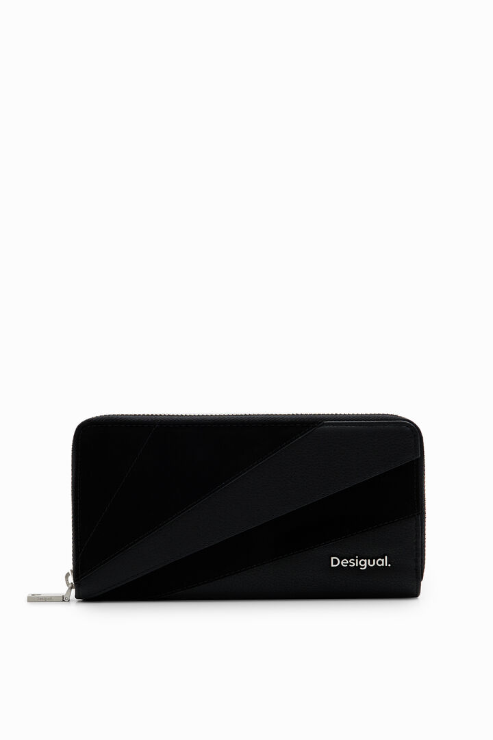 L patchwork textures wallet | Desigual