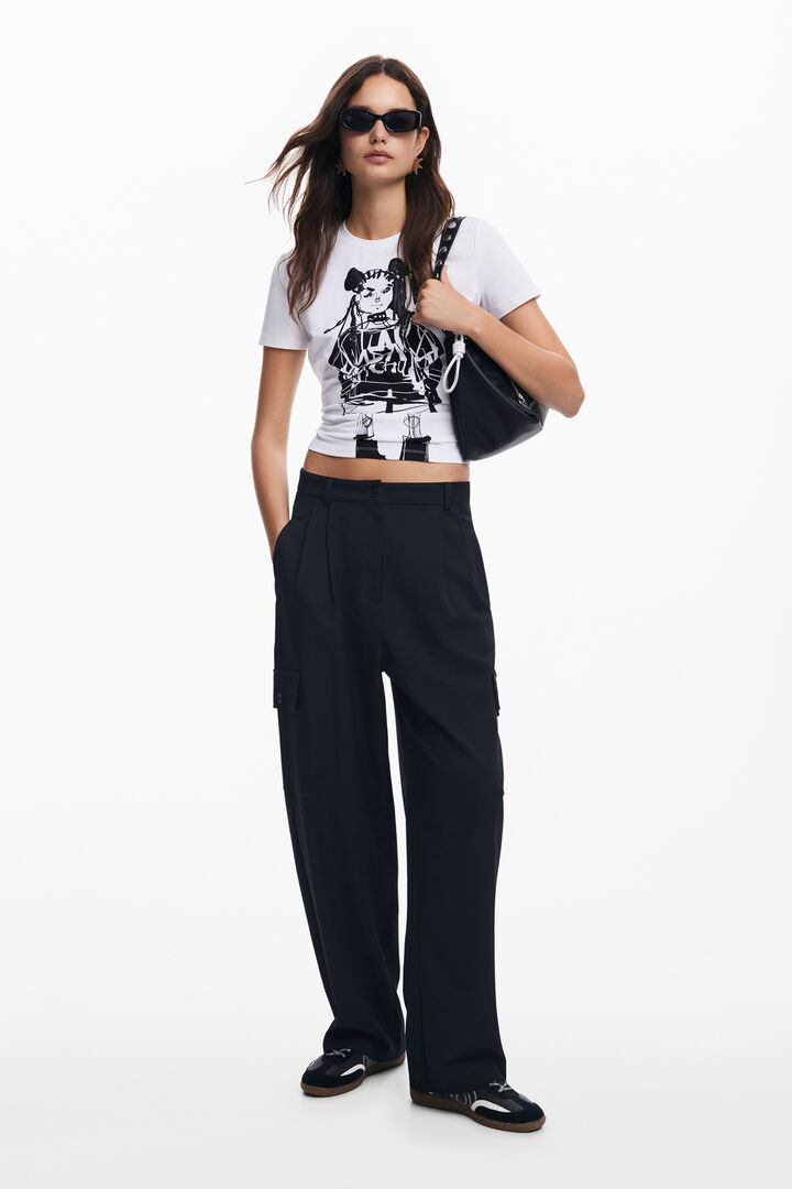 Illustrated T-shirt designed by M. Christian Lacroix | Desigual