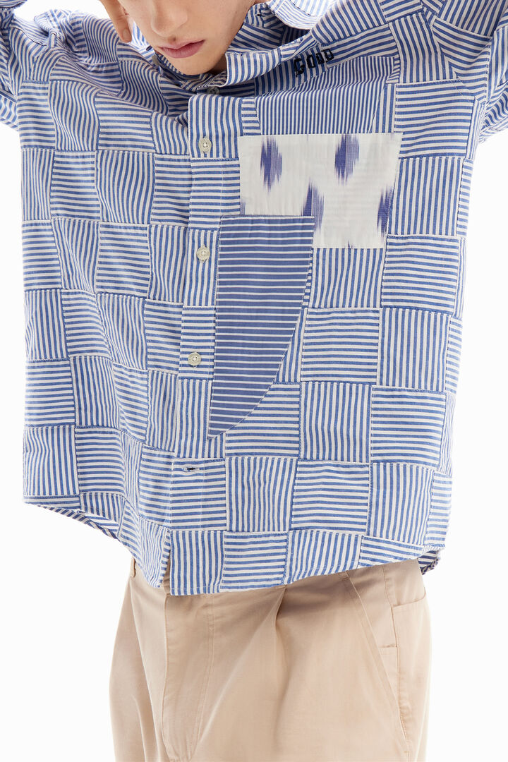 Patchwork striped shirt | Desigual
