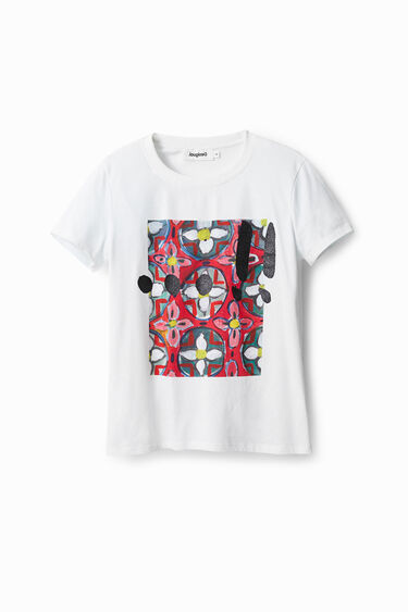 Arty floral T-shirt | Desigual