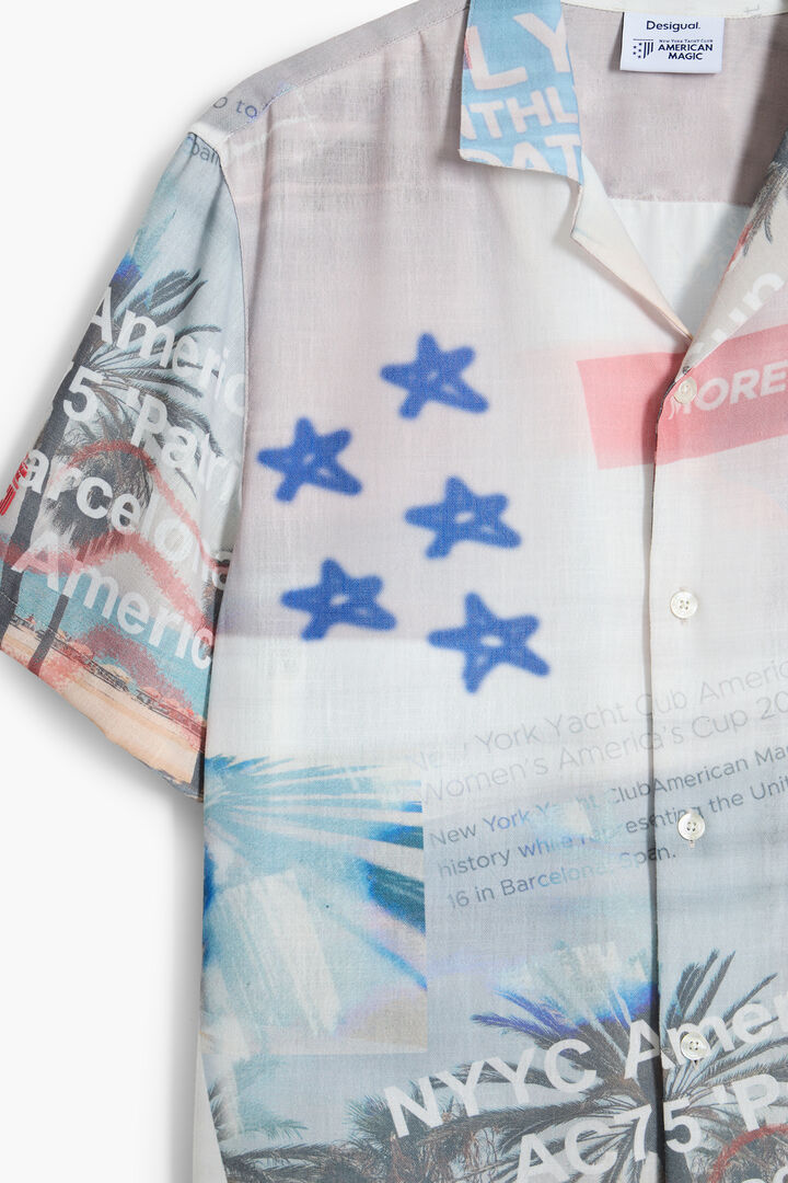 Printed American Magic Shirt | Desigual