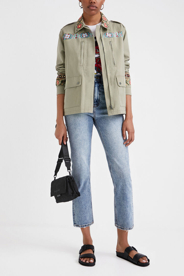 Parka con cenefas Amore | Desigual