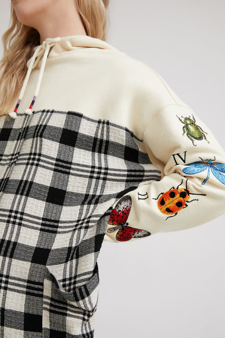 Camisa oversize remendo | Desigual
