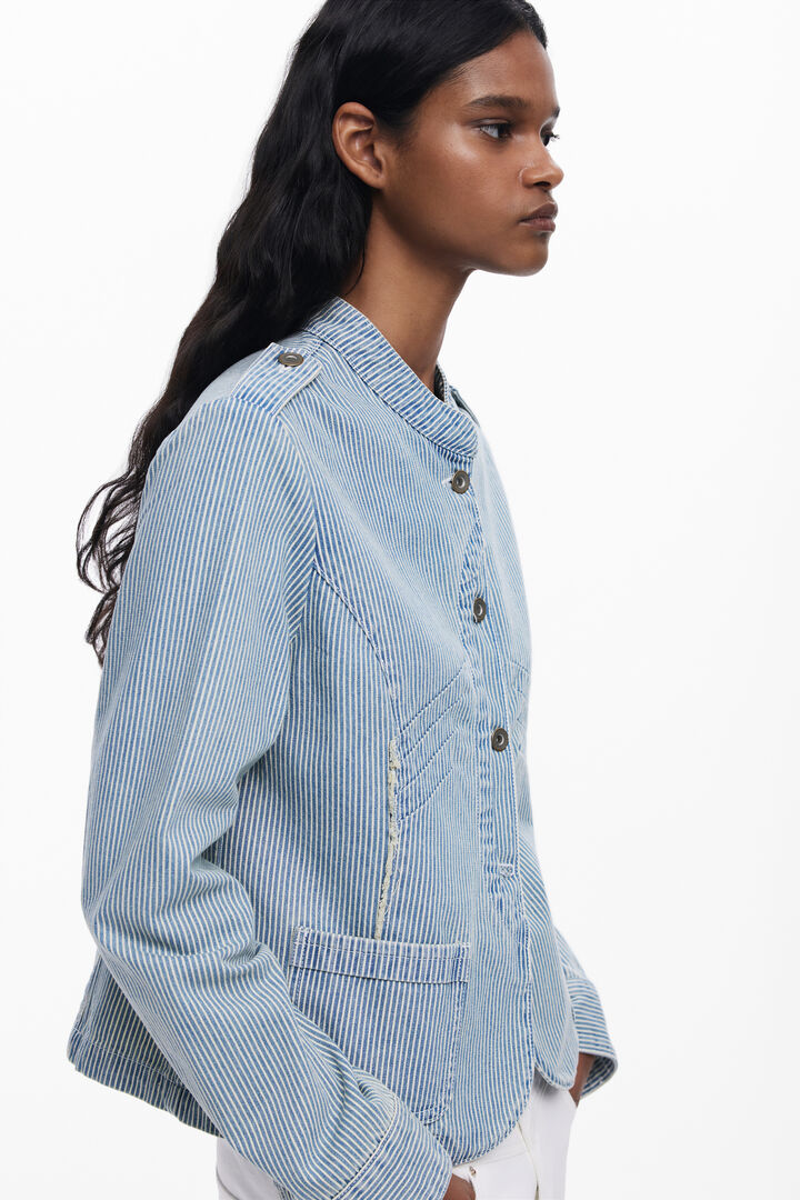 Striped Trucker Jacket | Desigual
