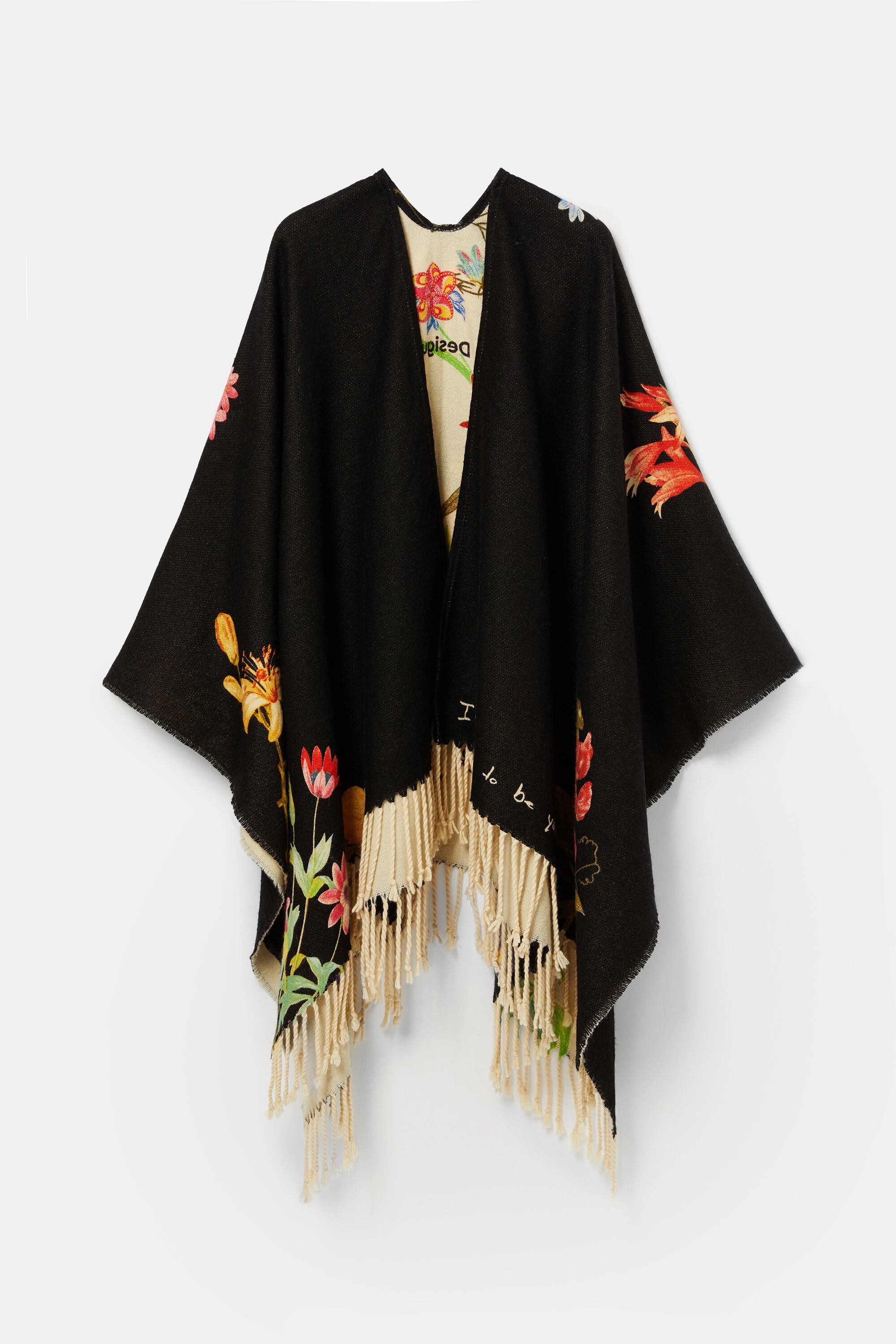 Poncho desigual hotsell femme