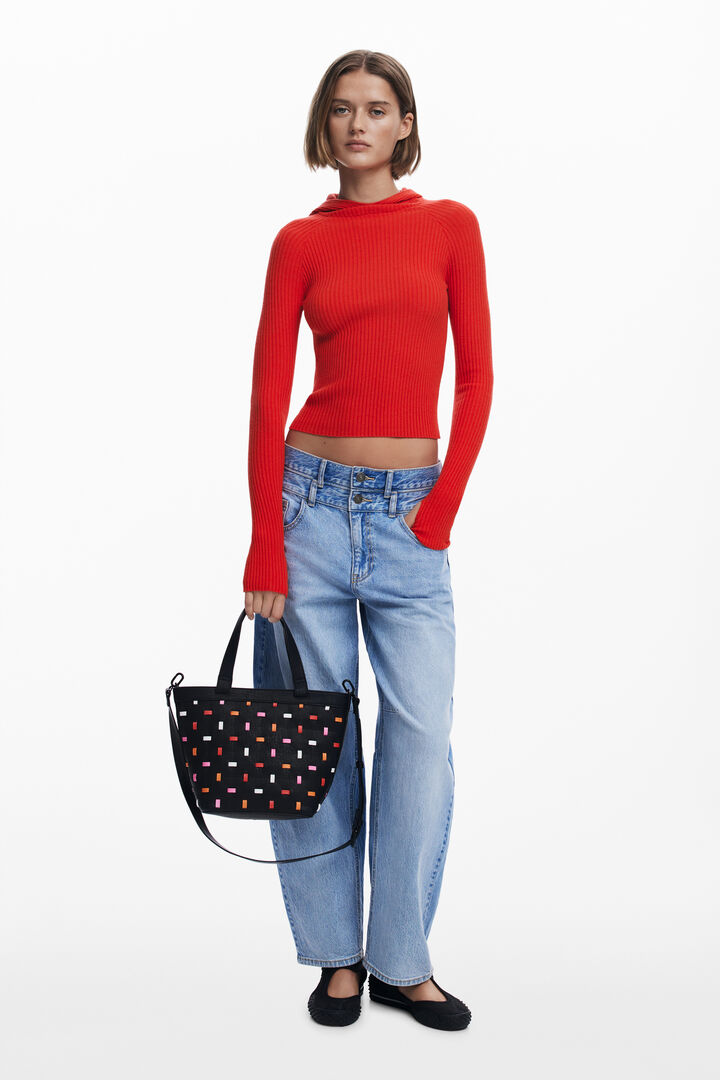 Cut-out shopper bag | Desigual