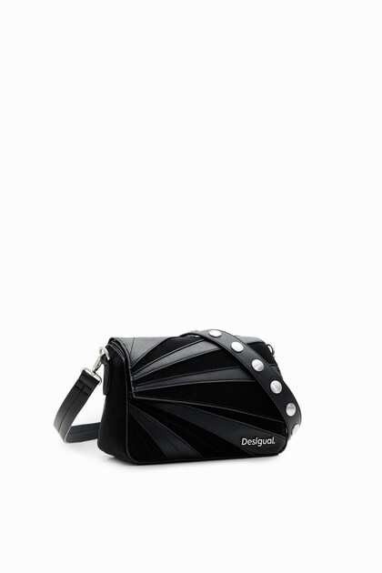 Sac S patchwork texturé