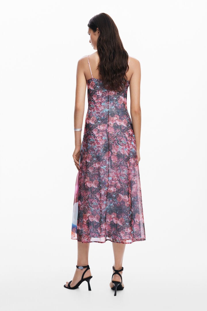 Printed midi dress M. Christian Lacroix | Desigual