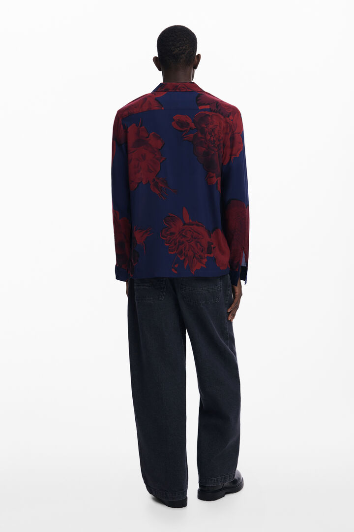Camisa flores escuras | Desigual