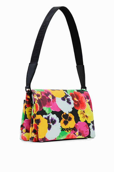 Petit sac à bandoulière fleuri | Desigual