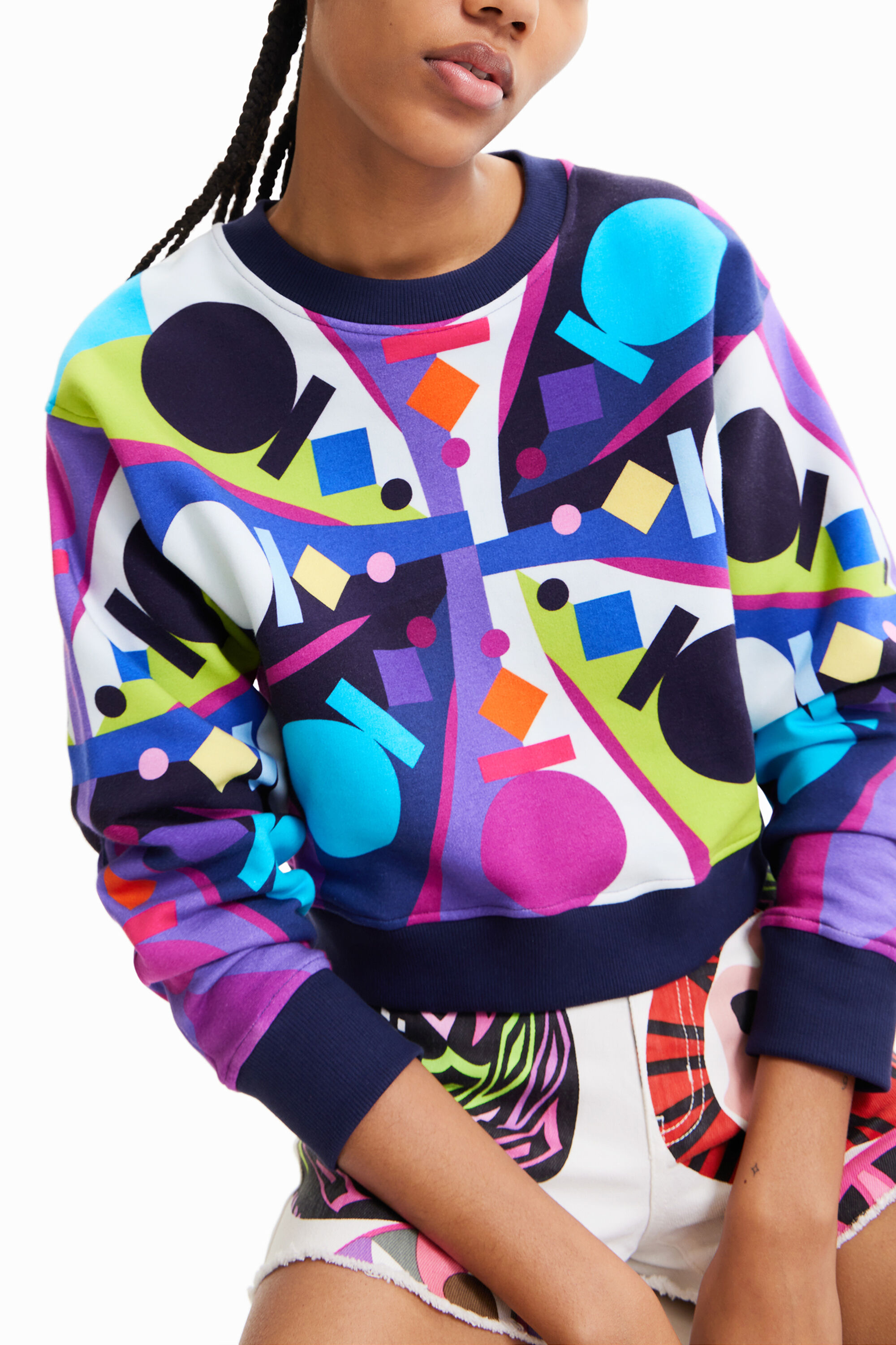 Multicolour sweatshirt sales
