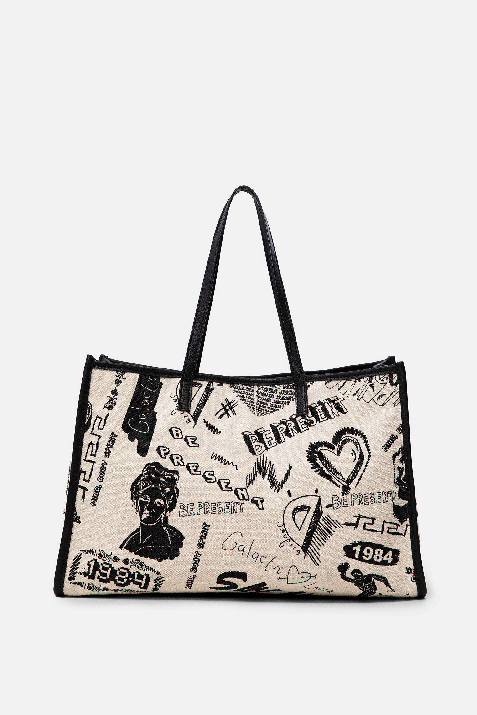 Desigual shopping bag top