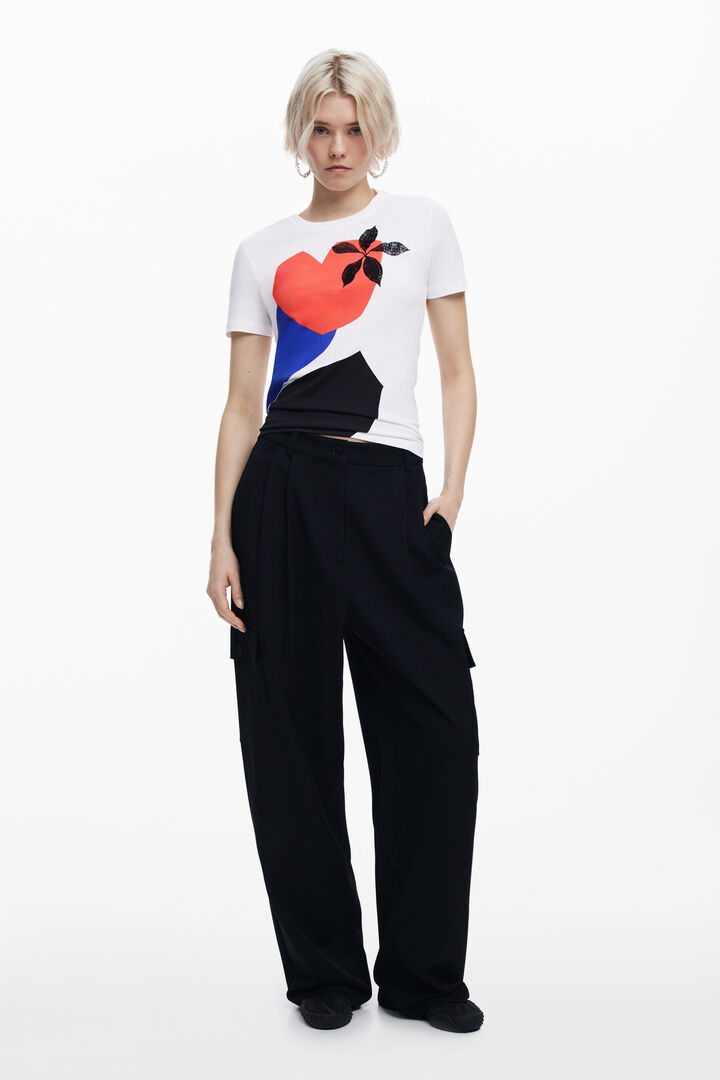 T-shirt designed by Mr. Christian Lacroix | Desigual