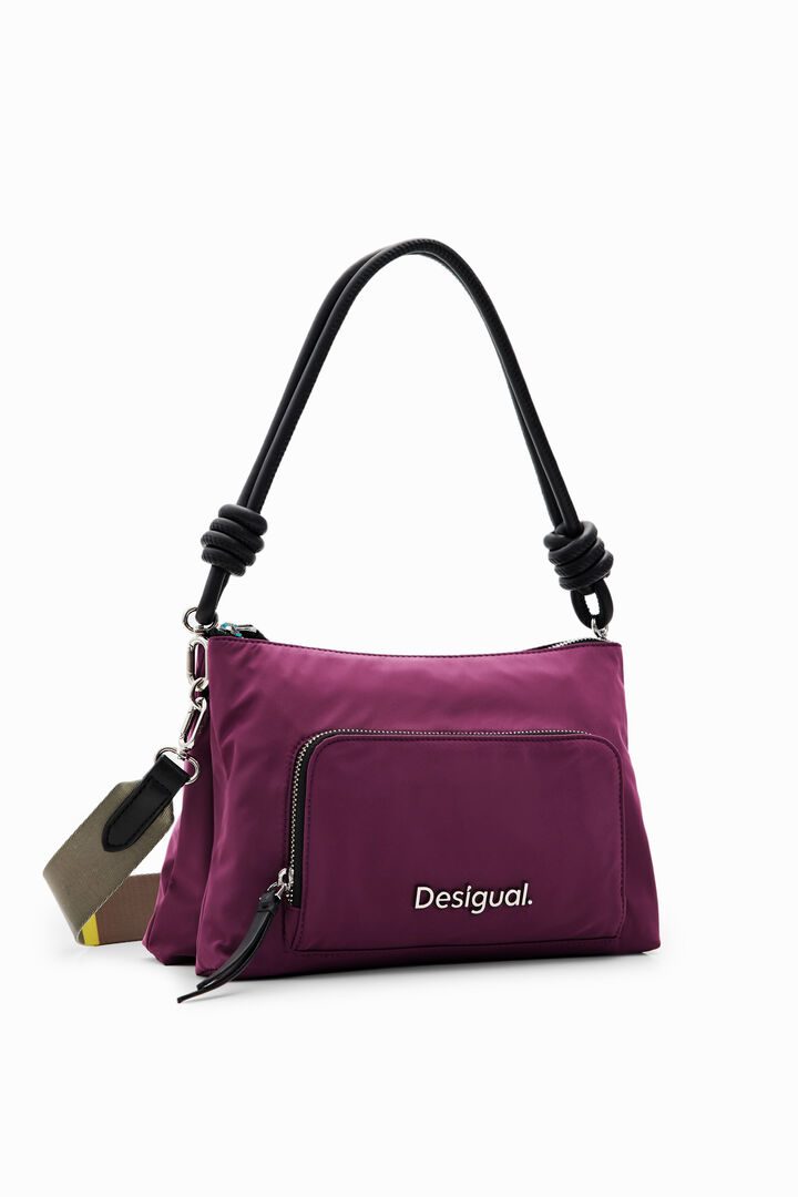 Midsize plain crossbody bag | Desigual