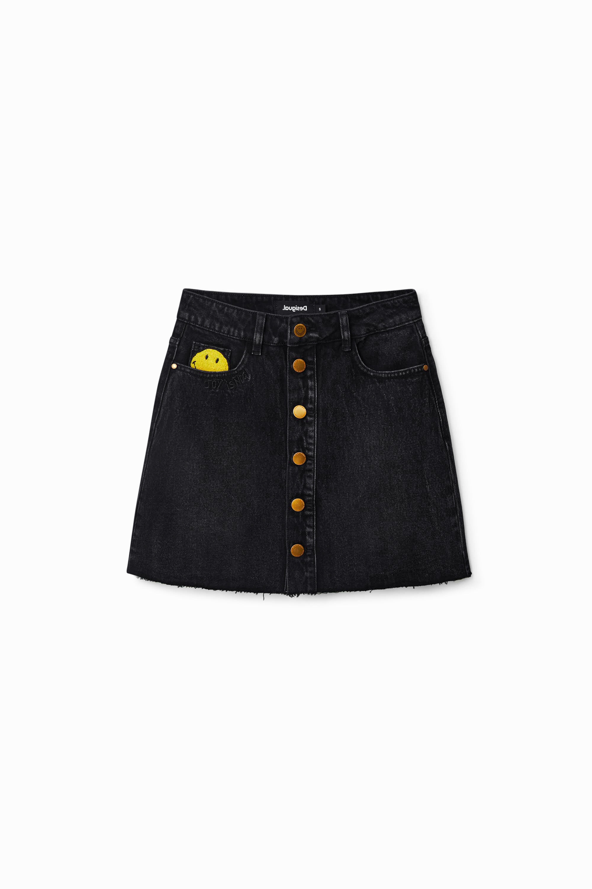 Minirock Knöpfe Smiley®