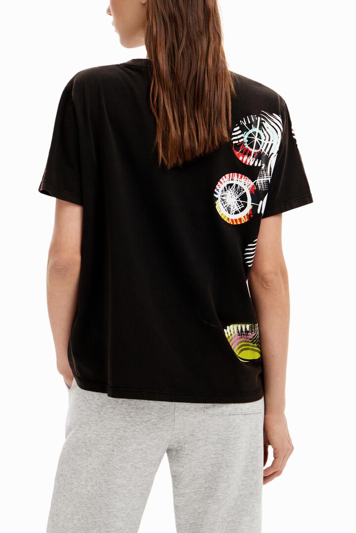 Arty Mickey Mouse T-shirt | Desigual